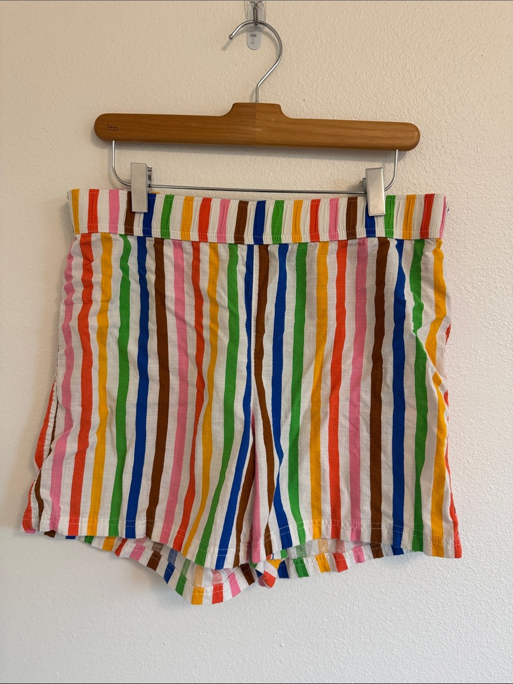 Target Women's Rainbow Stripe Shorts - Multicolor